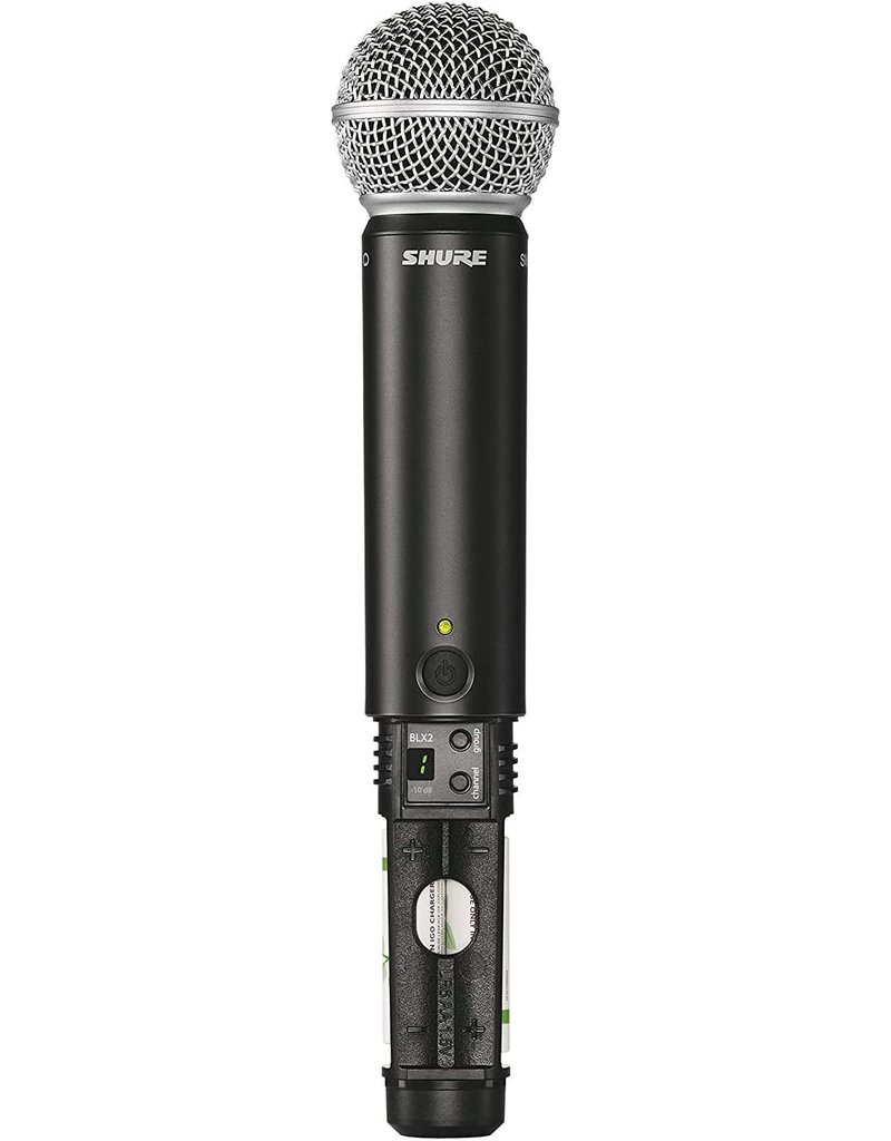 Shure BLX288/SM58-H10 Wireless Dual Vocal System with two SM58 Cardoid Dynamic Wireless Microphones