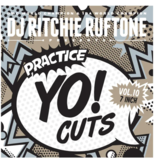 Turntable Training Wax Ritchie Ruftone Practice Yo! Cuts Vol. 10: 7" GOLD Scratch Record
