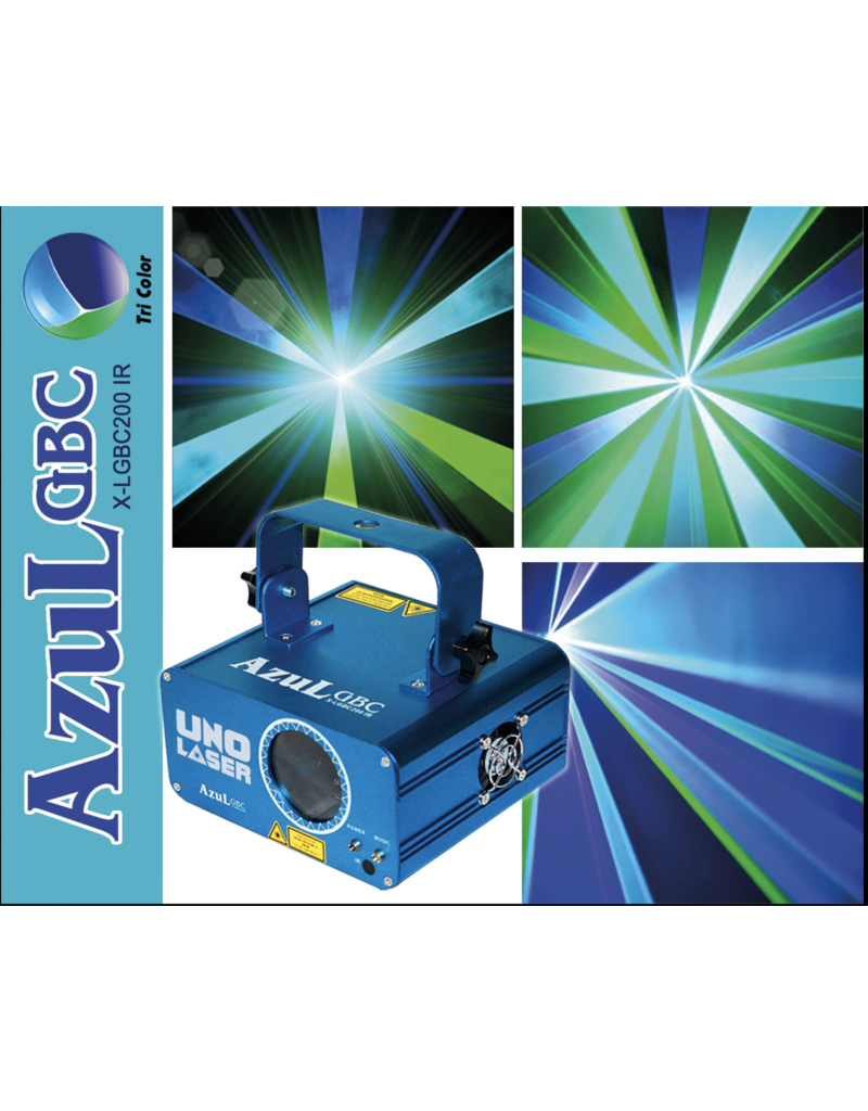 ProX PROX ( X-LGBC200) Azul GBC Professional Tri Color Laser