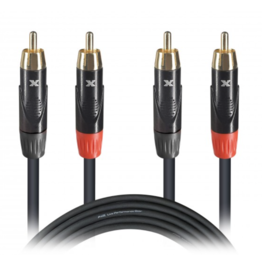 ProX 5 Ft. Unbalanced Dual RCA-M to Dual RCA-M High Performance Audio Cable (XC-DRCA05)