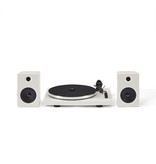 Crosley Crosley T150C Turntable with Speakers: Shelf System - White