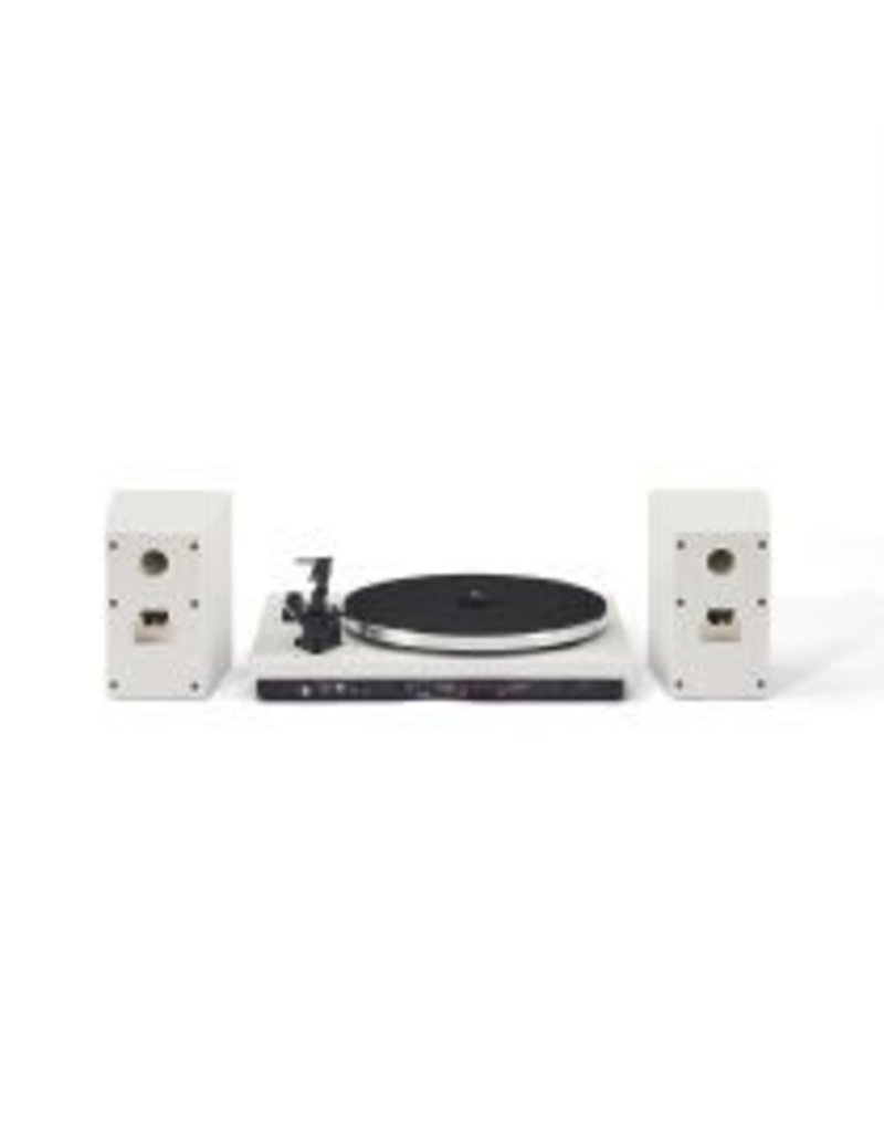 Crosley Crosley T150C Turntable with Speakers: Shelf System - White