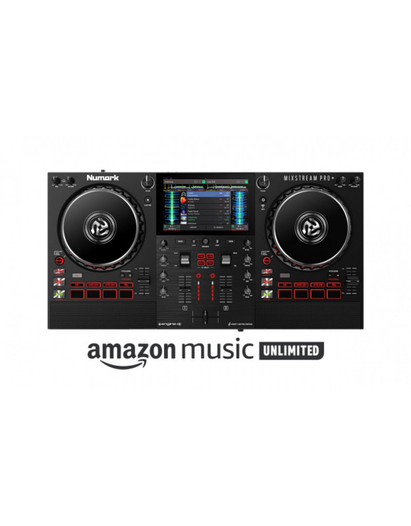 Numark Mixstream Pro +  Stand Alone DJ Controller: Connectivity with Serato and Amazon Music
