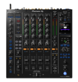 DJM-A9: 4 channel Digital DJ Mixer with Analog and Digital I/O, 7 Sound Color FX, 14 Beat FX, 3-band Switchable Iso EQs, 3 Mic FX,  Dual USB Connectivity, Bluetooth Enabled and ProDJ Link - Pioneer DJ