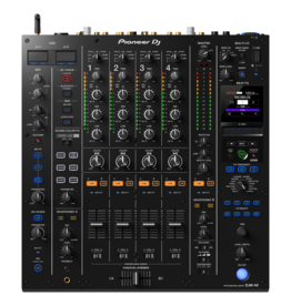 DJM-A9: 4 channel Digital DJ Mixer with Analog and Digital I/O, 7 Sound Color FX, 14 Beat FX, 3-band Switchable Iso EQs, 3 Mic FX,  Dual USB Connectivity, Bluetooth Enabled and ProDJ Link - Pioneer DJ