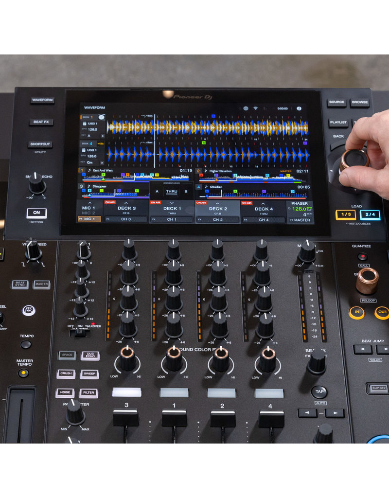 OPUS-QUAD: 4-Channel DJ System, 4-Deck playback, Smart cue, Rekordbox & Serato DJ Pro compatibility - Pioneer DJ
