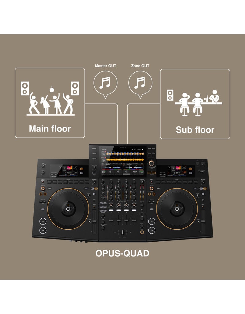 OPUS-QUAD: Professional All in One DJ System - Pioneer DJ