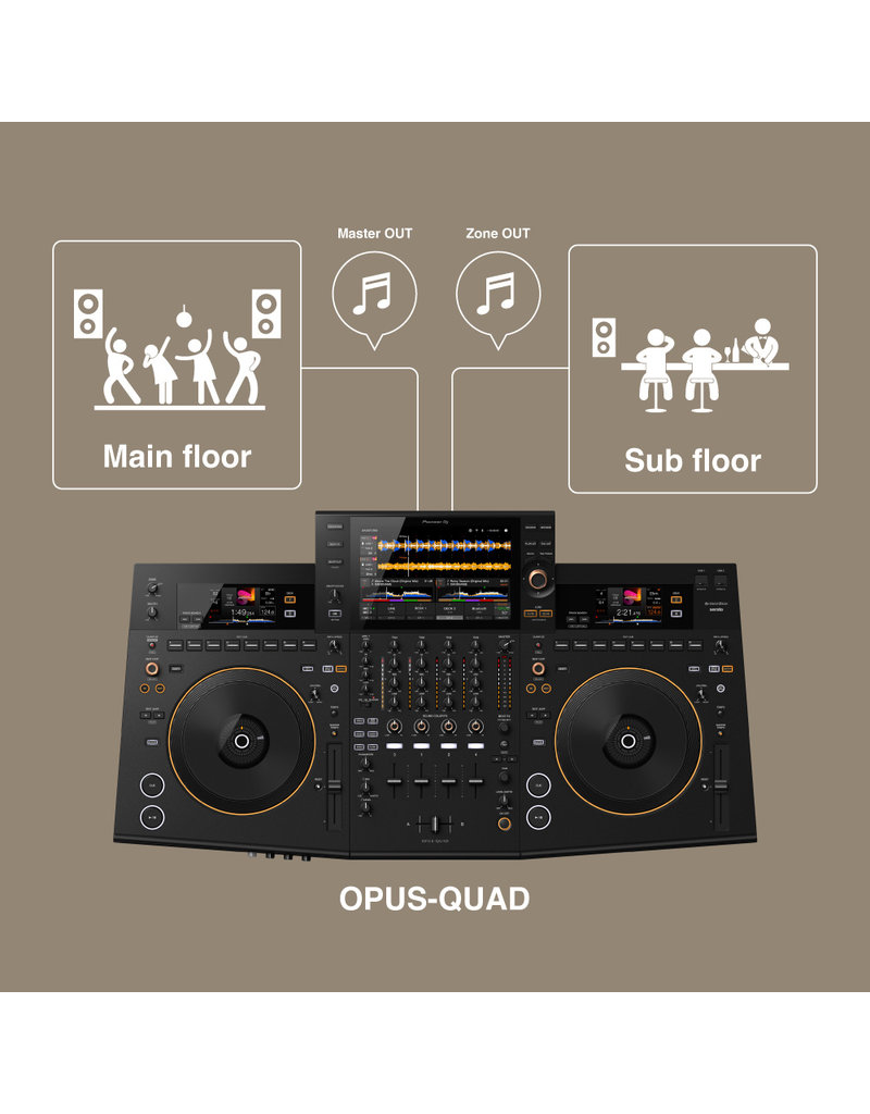 *PRE-ORDER* OPUS-QUAD: Professional All in One DJ System - Pioneer DJ