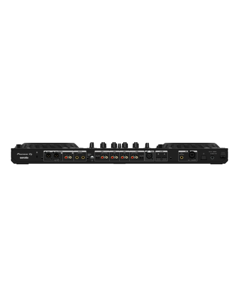 FLX10: 4-deck USB DJ Control Surface and 4-channel Mixer for Rekordbox DJ Software & Serato DJ Pro. Feat. Rekordbox Track Separation Technology - Pioneer DJ