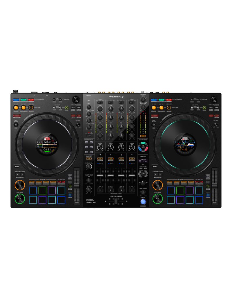 Pioneer DDJ-FLX4 2-Channel DJ Controller f/ Rekordbox & Serato DJ Lite –  Mix Foundation