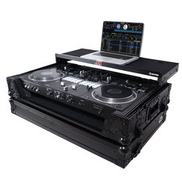ProX ProX ATA Style Flight Case for REV7 w/ Laptop Shelf + Wheels Black/Black (XS-DDJREV7WLTBL)
