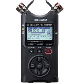 Tascam Tascam DR-40X: 4 Channel Portable Handheld Field Recorder + USB Interface