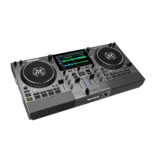 Numark Mixstream Pro Go Portable DJ Controller with Battery, Mixer with Stem Separation, Speakers, WiFi Streaming, Touchscreen