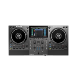 Numark Mixstream Pro Go Portable DJ Controller with Battery, Mixer with Stem Separation, Speakers, WiFi Streaming, Touchscreen