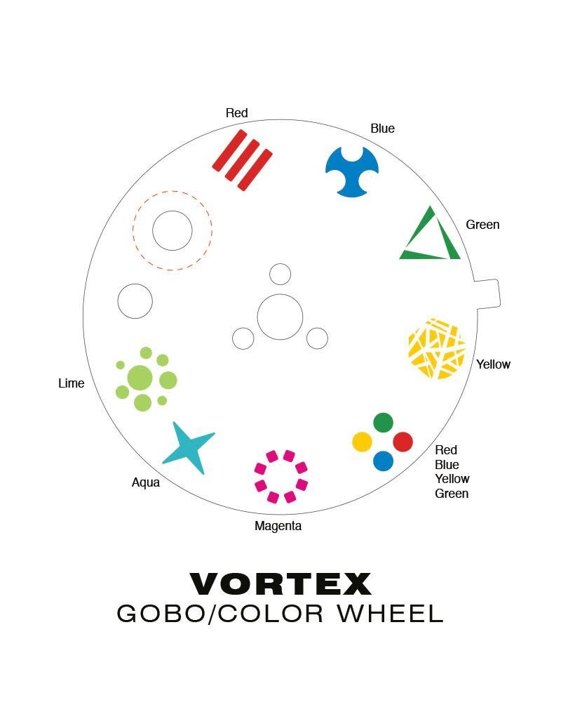 ADJ ADJ VORTEX 80W Moonflower Effect LED (VOR100) LAST ONE