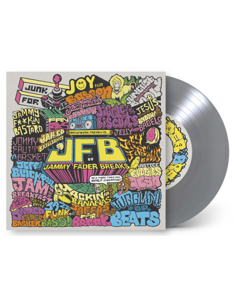 Woodwurk Records JFB - JAMMY FADER BREAKS: Silver 7" Vinyl