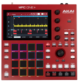 AKAI Akai Pro MPC One+ Standalone Music Production Center with Sampler and Sequencer (Red)