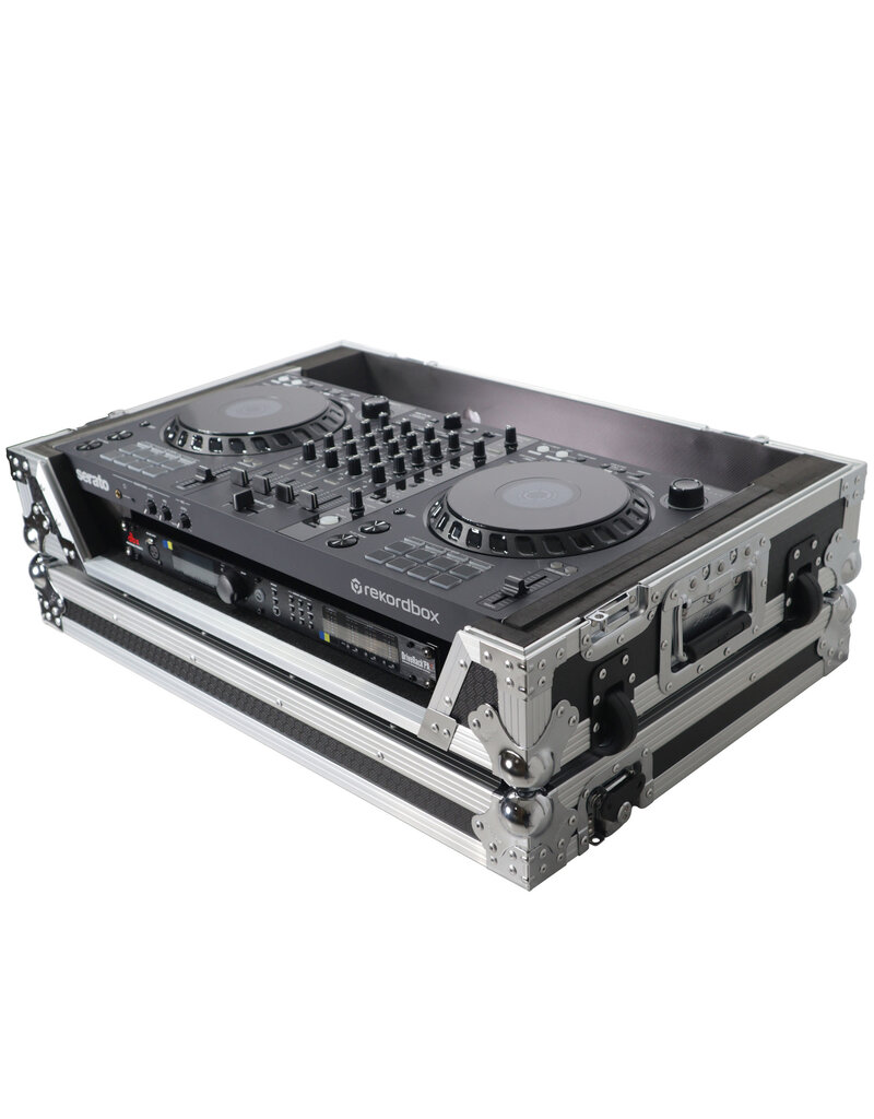 ATA Flight Case for Pioneer DDJ-1000 FLX6 SX3 DJ Controller with 1U Rack  Space Wheels and LED - Black