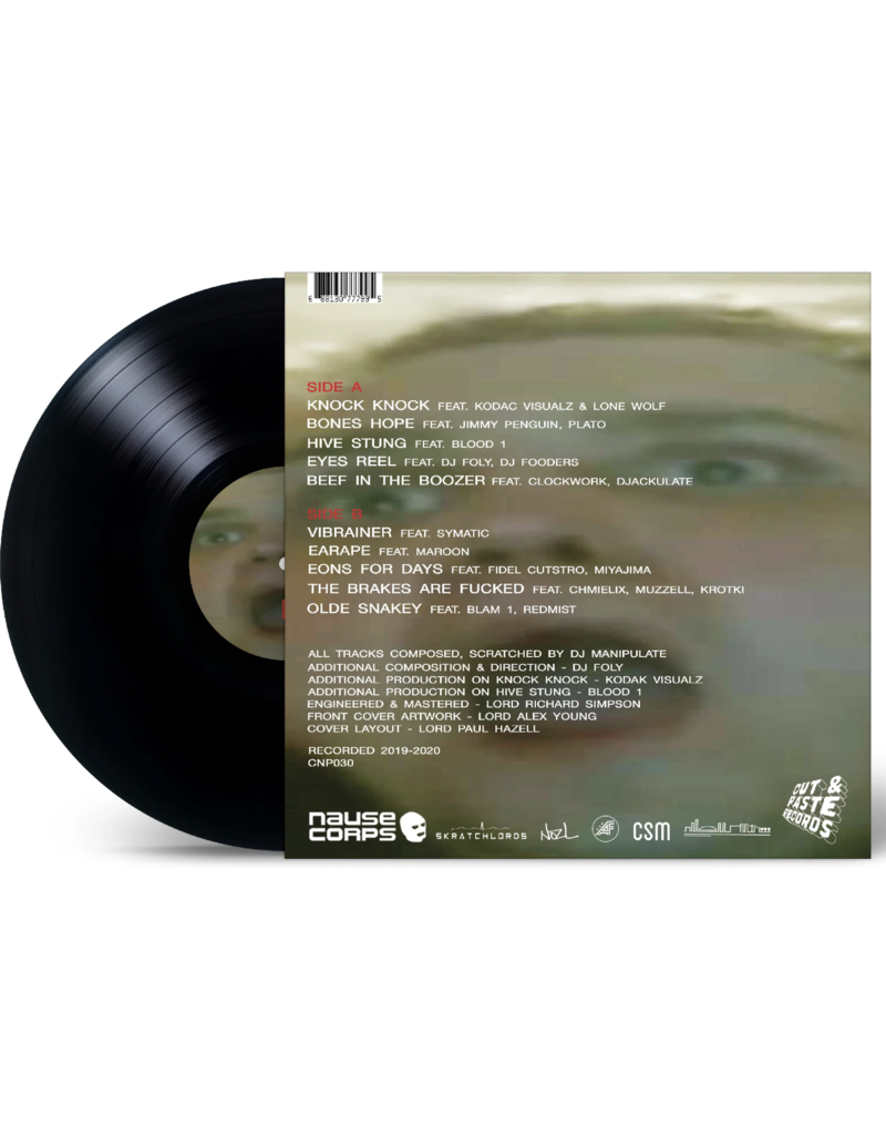 Cut & Paste DJ Manipulate: Robust Audio Transition (R.A.T.) 12" Vinyl