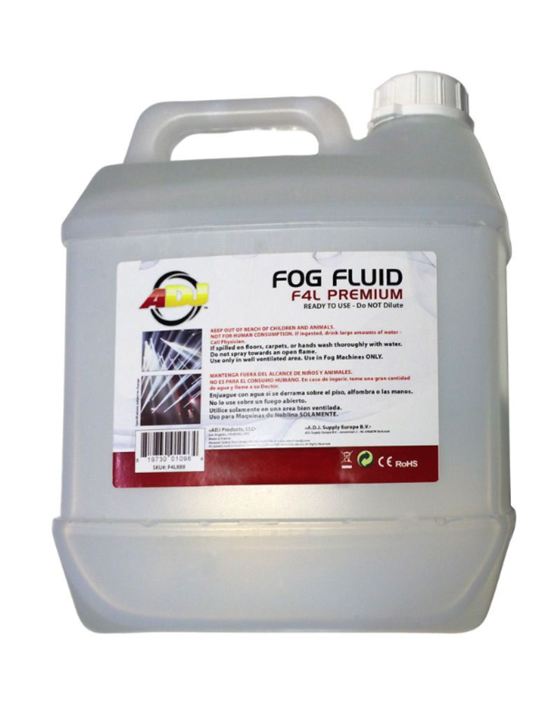 ADJ ADJ Premium Fog Liquid (F4L ) -  for pick up in store only