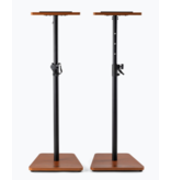 On-Stage On-Stage  Rosewood Studio Monitor Stands - One Pair (SMS7500RB)