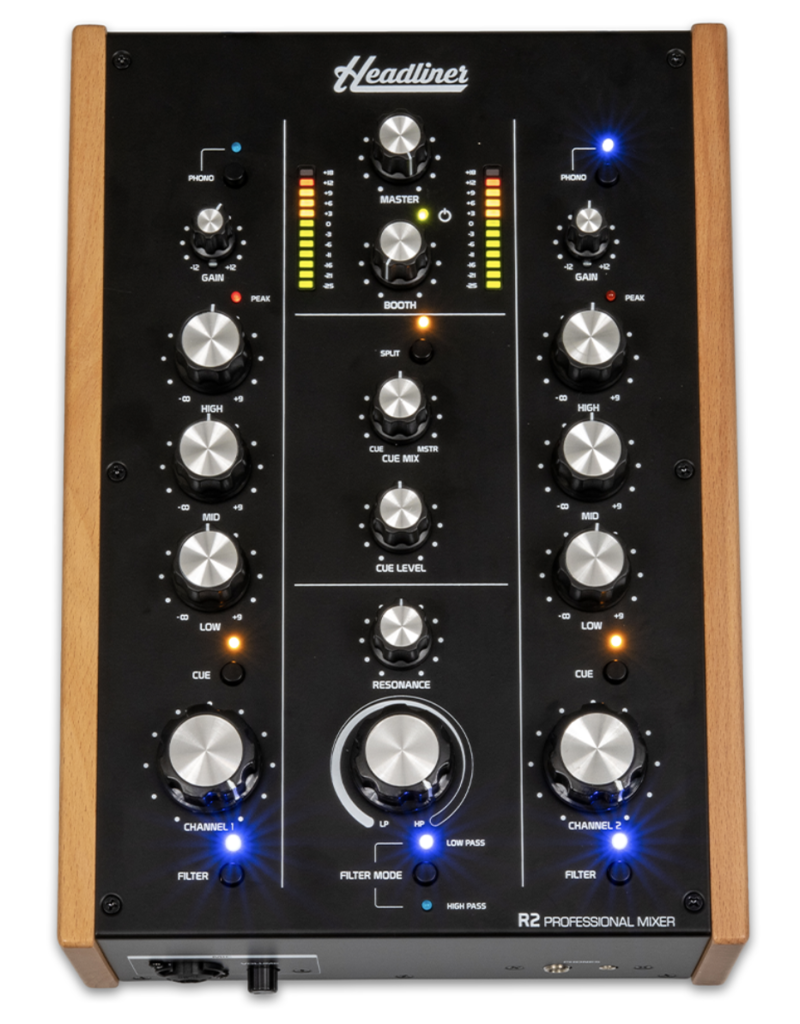 Headliner Headliner R2 2-Channel Rotary DJ Mixer