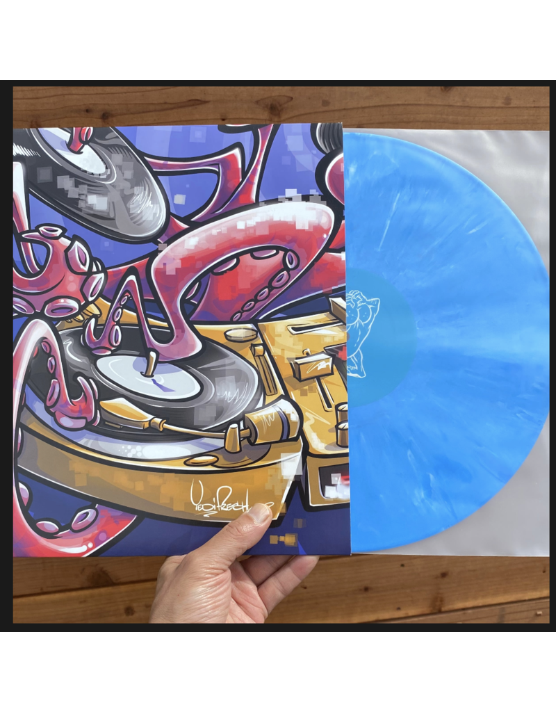 Thud Rumble Superseal 8.3: Mix Master MAZINGER Vs Ultrapitch Ultraman:  12” Scratch Record: Blue Vinyl!