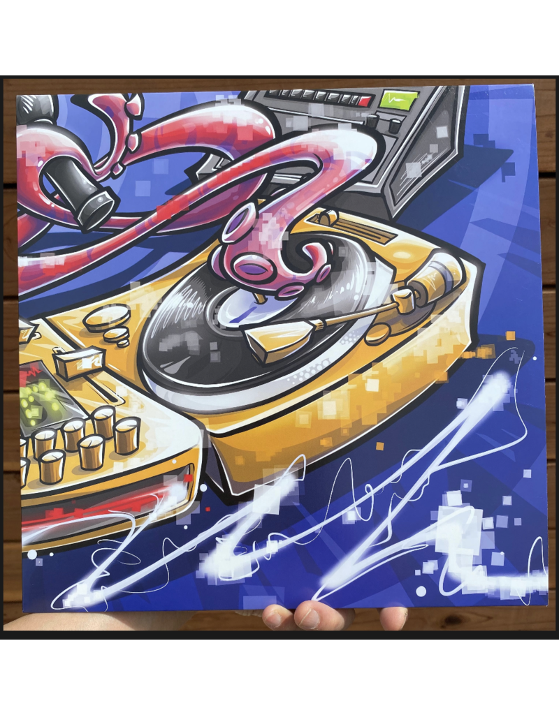 Thud Rumble Superseal 8.4: Spaghetti Seal Vs TRIUMPH the Turntablist :  12” Scratch Record - Mustard Yellow Vinyl