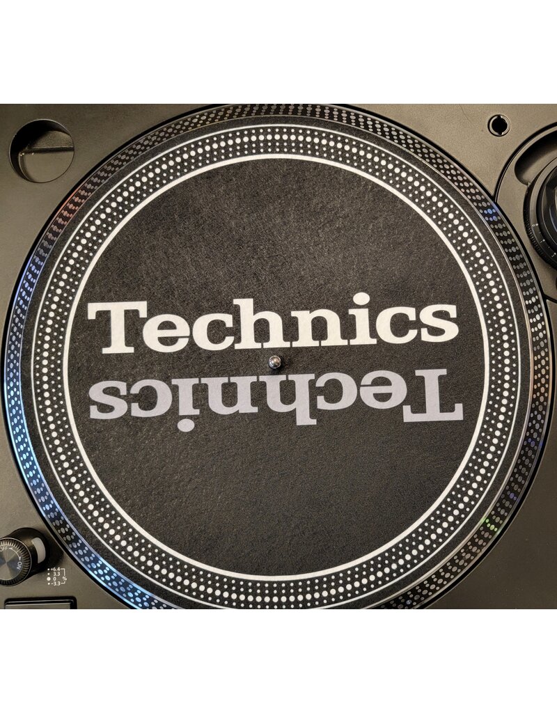 Mile High DJ Supply Thin 12" Platter Slipmat - Glazed Bottom -  One Single Slipmat - Branded