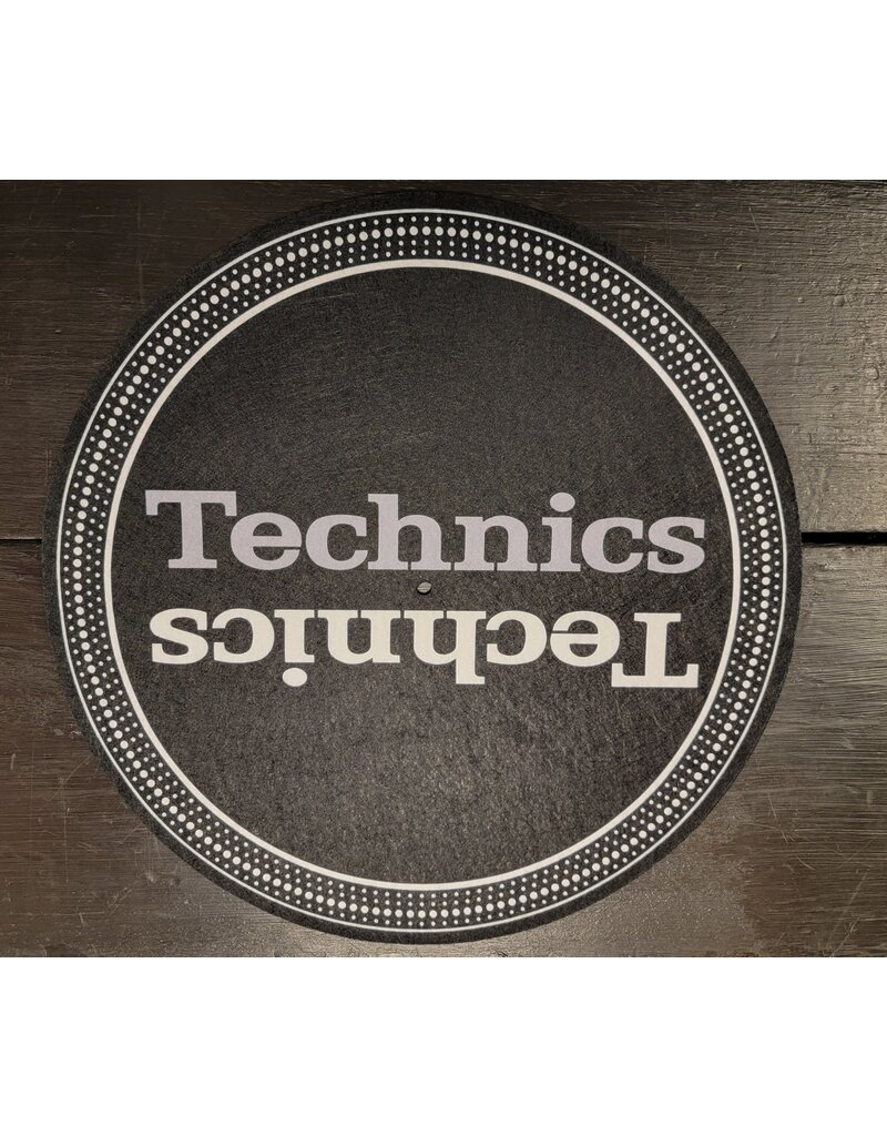 Mile High DJ Supply Thin 12" Platter Slipmat - Glazed Bottom -  One Single Slipmat - Branded