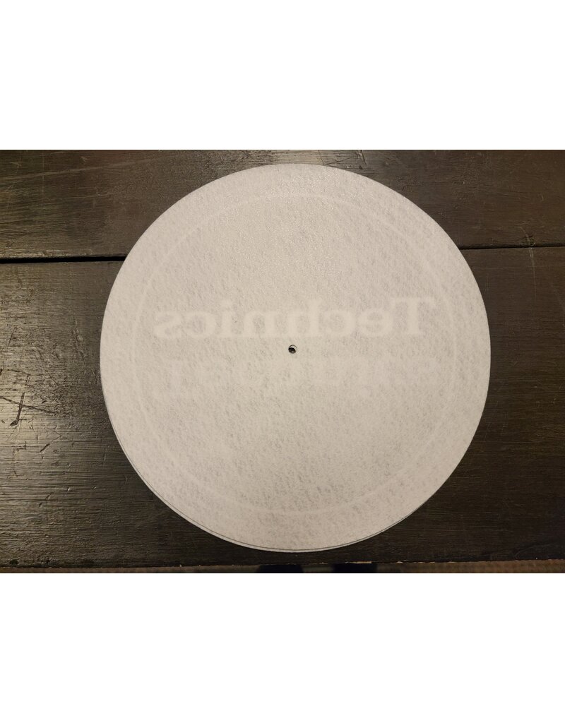 Mile High DJ Supply Thin 12" Platter Slipmat - Glazed Bottom -  One Single Slipmat - Branded
