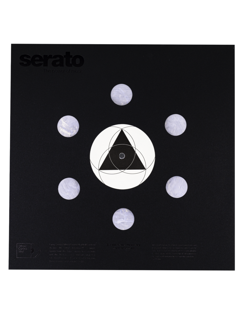 Sacred Geometry IV - 'Foundations' 12" Serato Control Vinyl (Pair)