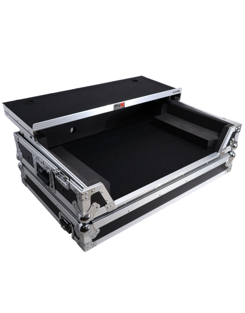 ProX ProX ATA Style Flight Case for Pioneer DDJ-REV7 with Laptop Shelf Wheels and 1U Rackspace (XS-DDJREV7WLT)