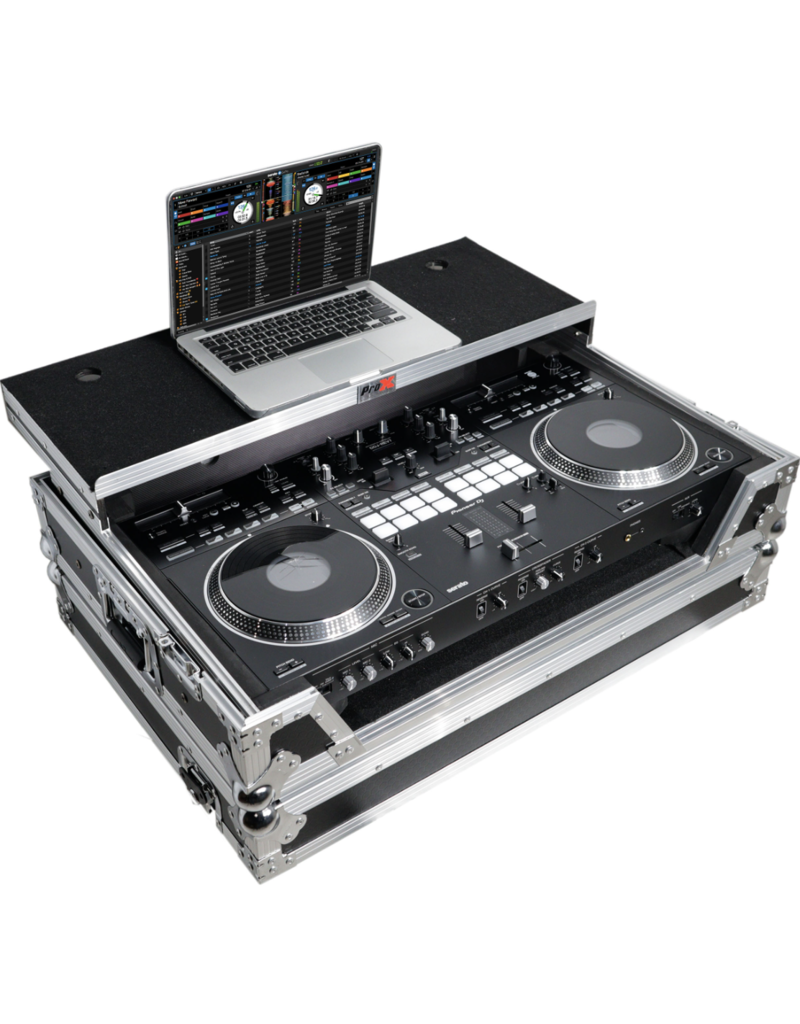 ProX ProX ATA Style Flight Case for Pioneer REV7 with Laptop Shelf Wheels and 1U Rackspace (XS-DDJREV7WLT)