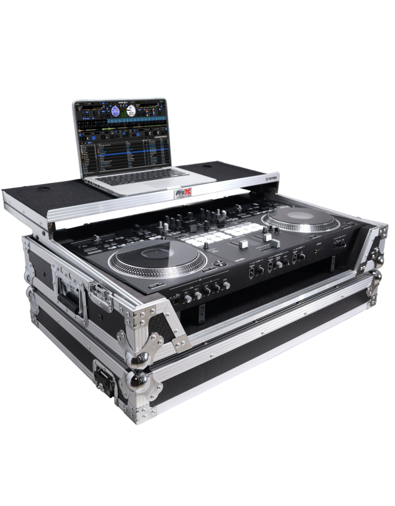 ProX ProX ATA Style Flight Case for Pioneer REV7 with Laptop Shelf Wheels and 1U Rackspace (XS-DDJREV7WLT)