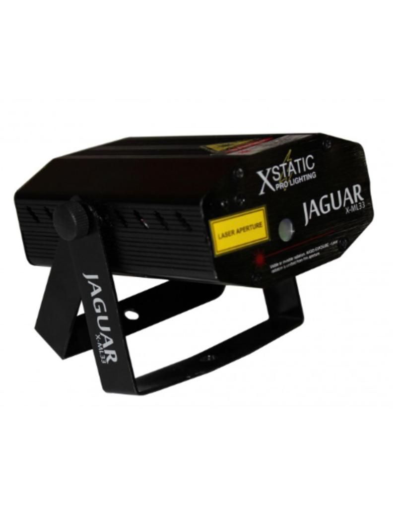 ProX ProX JAGUAR 5 mW Class 3R Professional RED & GREEN  Dual Color Animation Laser Effect Light (X-ML33)