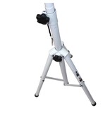 ProX ProX Heavy-Duty All Metal Speaker WHITE Tripod Stand SET OF TWO 4-7 ft. (44"-84") Cloud Series (T-SS28P)