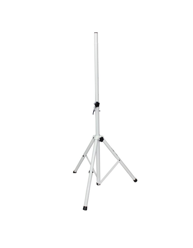 ProX ProX Heavy-Duty All Metal Speaker WHITE Tripod Stand SET OF TWO 4-7 ft. (44"-84") Cloud Series (T-SS28P)