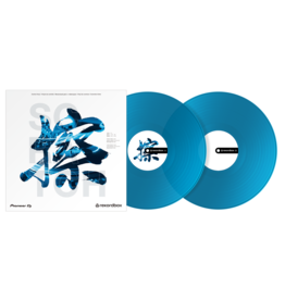 12" Blue Control Vinyl for Rekordbox DJ (Pair)- Pioneer DJ  (RB-VD2-CB)