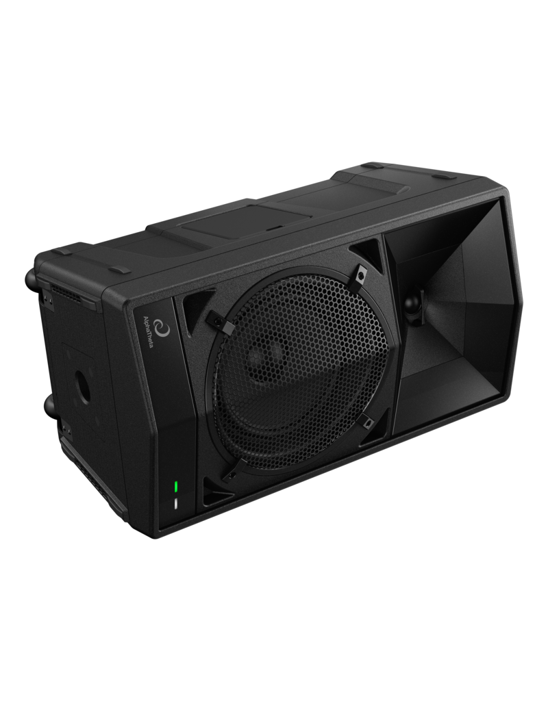 AlphaTheta WAVE-EIGHT 8" Portable DJ speaker – Ultra-low-latency wireless connection, professional sound quality, effortless setup, built-in battery, and waterproof design - AlphaTheta