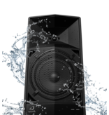 AlphaTheta WAVE-EIGHT 8" Portable DJ speaker – Ultra-low-latency wireless connection, professional sound quality, effortless setup, built-in battery, and waterproof design - AlphaTheta