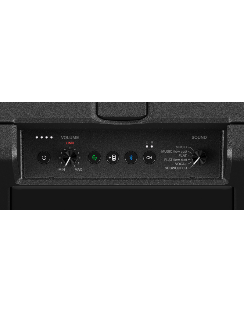 AlphaTheta WAVE-EIGHT 8" Portable DJ speaker – Ultra-low-latency wireless connection, professional sound quality, effortless setup, built-in battery, and waterproof design - AlphaTheta