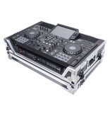 ProX ProX ATA Flight Case For REV5 or RX3 DJ Controller w/ 1U Rack Space + Wheels Black/Silver  (XS-XDJRX3 W)
