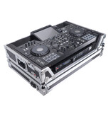 ProX ProX ATA Flight Case For Pioneer REV5 or RX3 DJ Controller w/ 1U Rack Space + Wheels Black/Silver  (XS-XDJRX3 W)