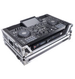 ProX ProX ATA Flight Case For REV5 or RX3 DJ Controller w/ 1U Rack Space + Wheels Black/Silver  (XS-XDJRX3 W)