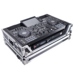 ProX ProX ATA Flight Case For REV5 or RX3 DJ Controller w/ 1U Rack Space + Wheels Black/Silver  (XS-XDJRX3 W)
