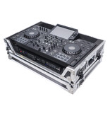 ProX ProX ATA Flight Case For REV5 or RX3 DJ Controller w/ 1U Rack Space + Wheels Black/Silver  (XS-XDJRX3 W)