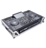 ProX ProX ATA Flight Case For REV5 or RX3 DJ Controller w/ 1U Rack Space + Wheels Black/Silver  (XS-XDJRX3 W)