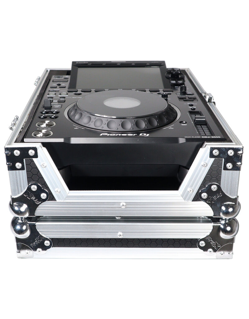 ProX ProX Flight Case for CDJ-3000, DJS-1000, SC6000, Large Format CD-Media Player Black/Silver (XS-CD)