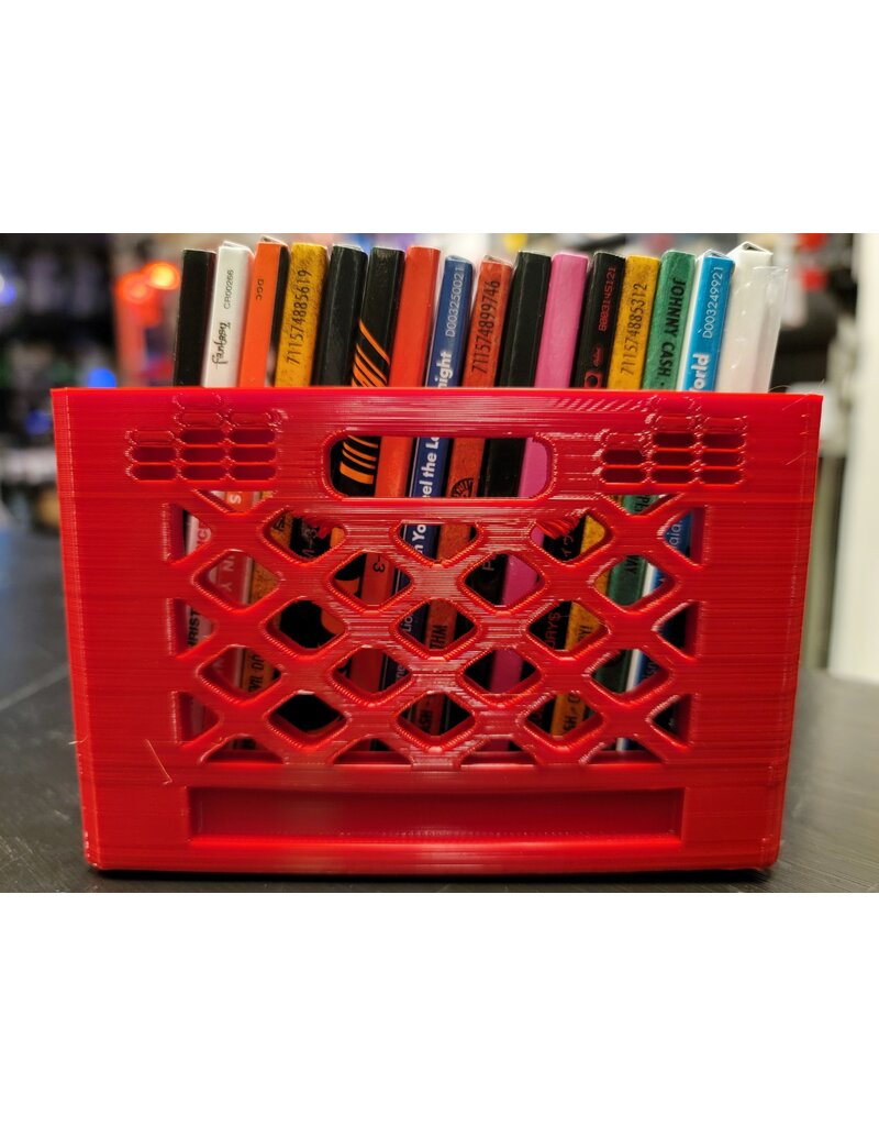 Mile High DJ Supply Milk Crate for 3" Records